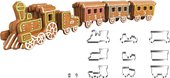 Набор формочек "Пряничный поезд" Tescoma DELICIA Kids 631442