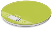 Весы электронные кухонные Soehnle Flip Apple круглые зелёные 5кг/1гр 66186