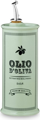 Бутылка для масла Nuova Cer Oliere Vintage круглая, 500мл, зелёный 9504-V50