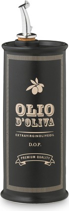 Бутылка для масла Nuova Cer Oliere Vintage круглая, 500мл, чёрный 9504-KJL