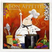 Подставка под горячее Art Atelier Бон аппети, 16x16см, керамика ART1115-TA