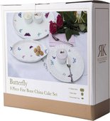 Набор тарелок для торта Roy Kirkham Бабочки, 8 предметов XBUTT1134BOXED