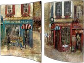 Модульная картина Top Art Studio Старый Лондон 41x51см, пара, дерево, лак WDP1750-TA