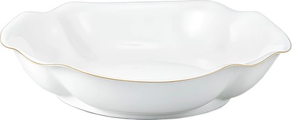 Сухарница ИФЗ Наташа, Золотая лента, 21.3см, костяной фарфор 80.02804.00.1