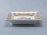 Подставка для мелочей ИФЗ Квадратная, Нежный ирис,16.4x16.4см, фарфор, подарочная упаковка 81.34215.00.1