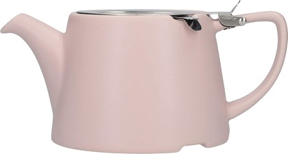 Чайник заварочный KitchenCraft London Pottery Oval Розовый сатин, 750мл 43220