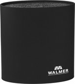 Подставка для ножей Walmer овальная, 16x7x16см, чёрная W08002201