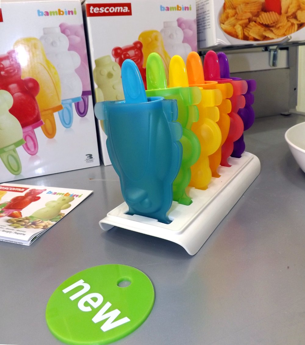 Формочки для мороженого с раскрываемыми продольными створками от Tescoma на сентябрьской выставке HouseHoldExpo 2014