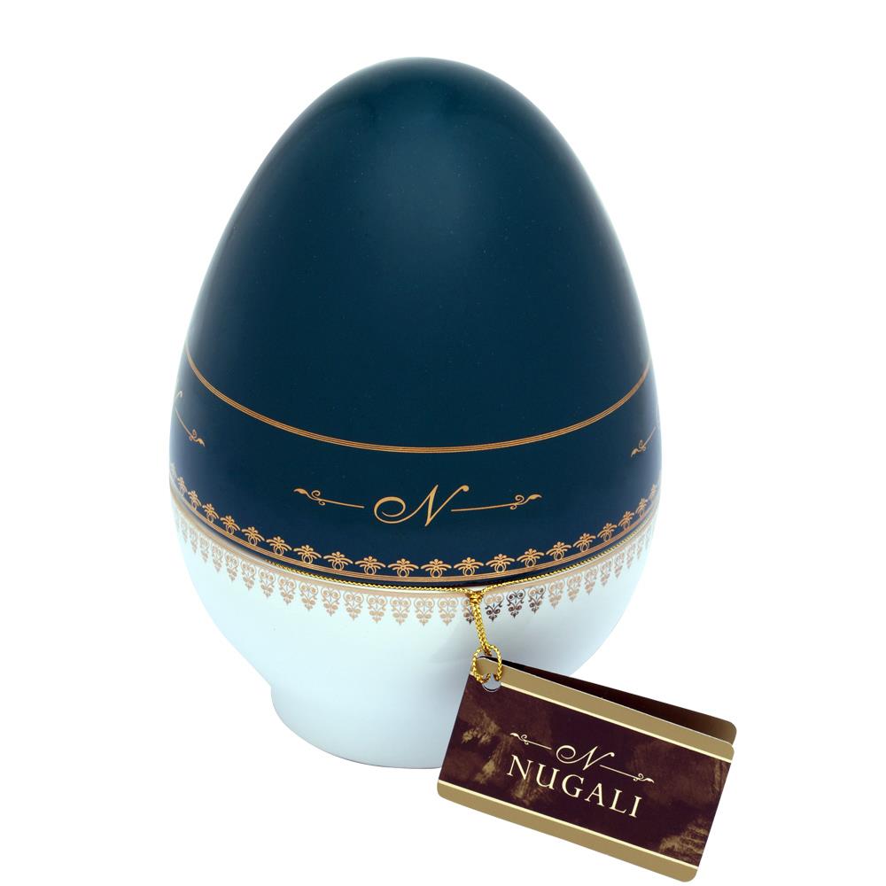 Керамическая упаковка в форме яйца от Ceraflame-MondoCeram для конфет Nugali