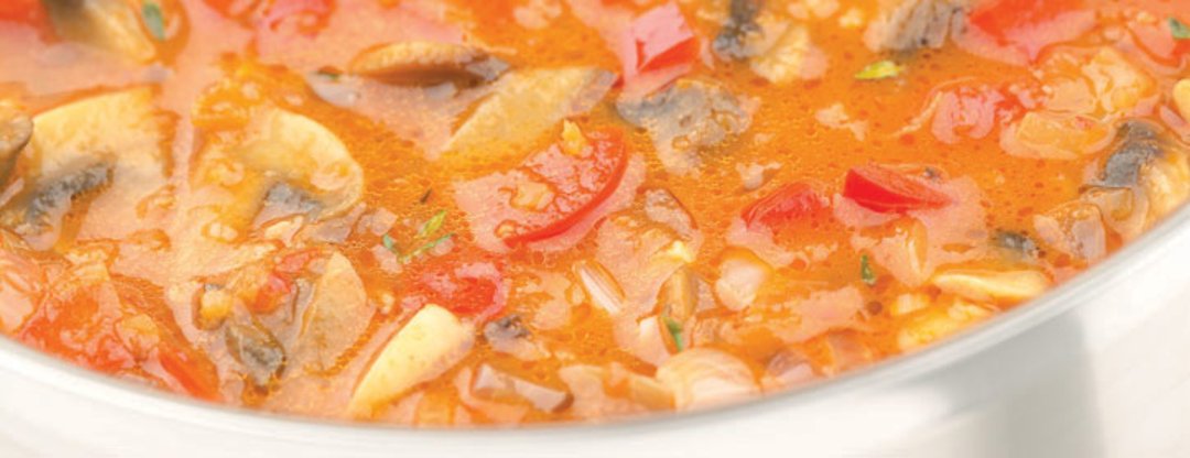 Иллюстрация к рецепту создания прованского томатно-грибного соуса от Beka