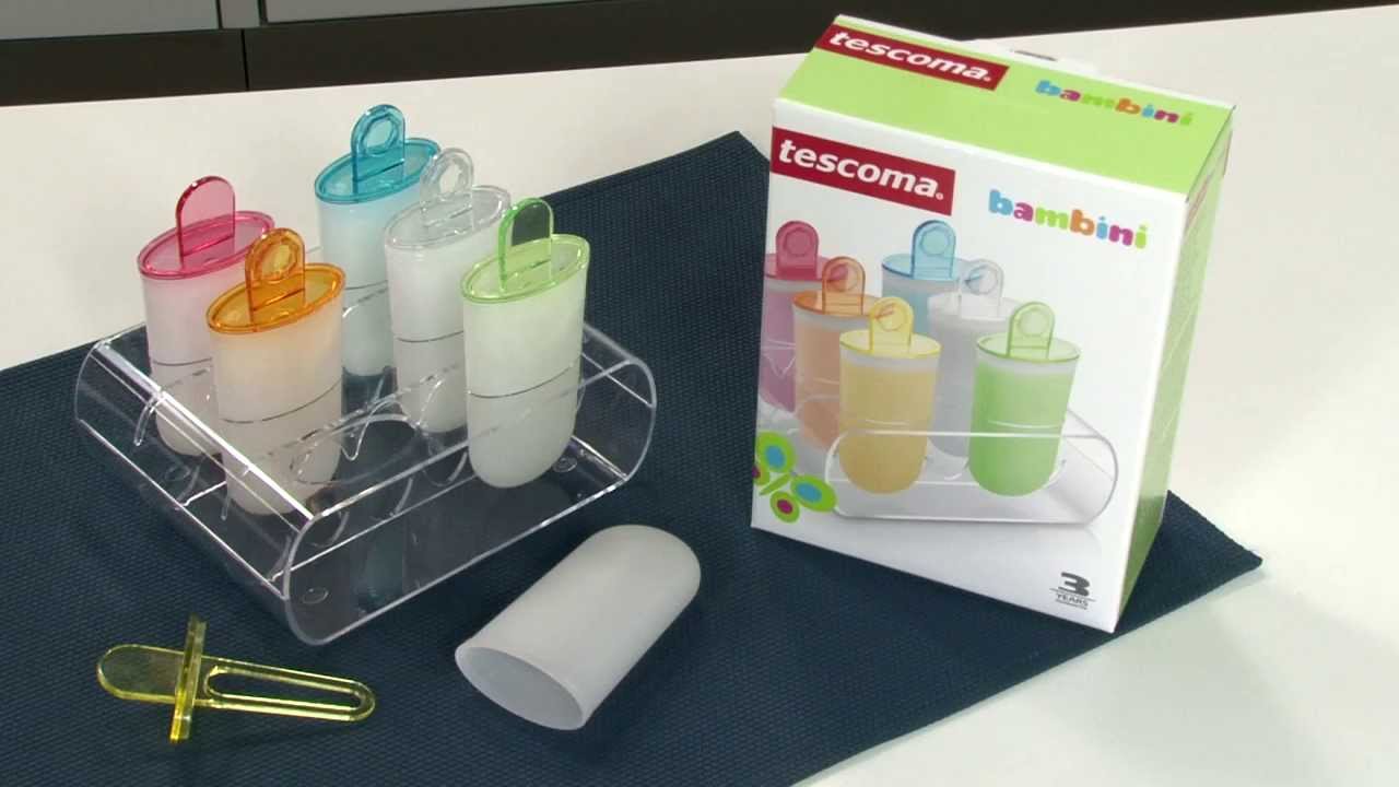 Формочки для мороженого Tescoma BAMBINI с подставкой-держателем