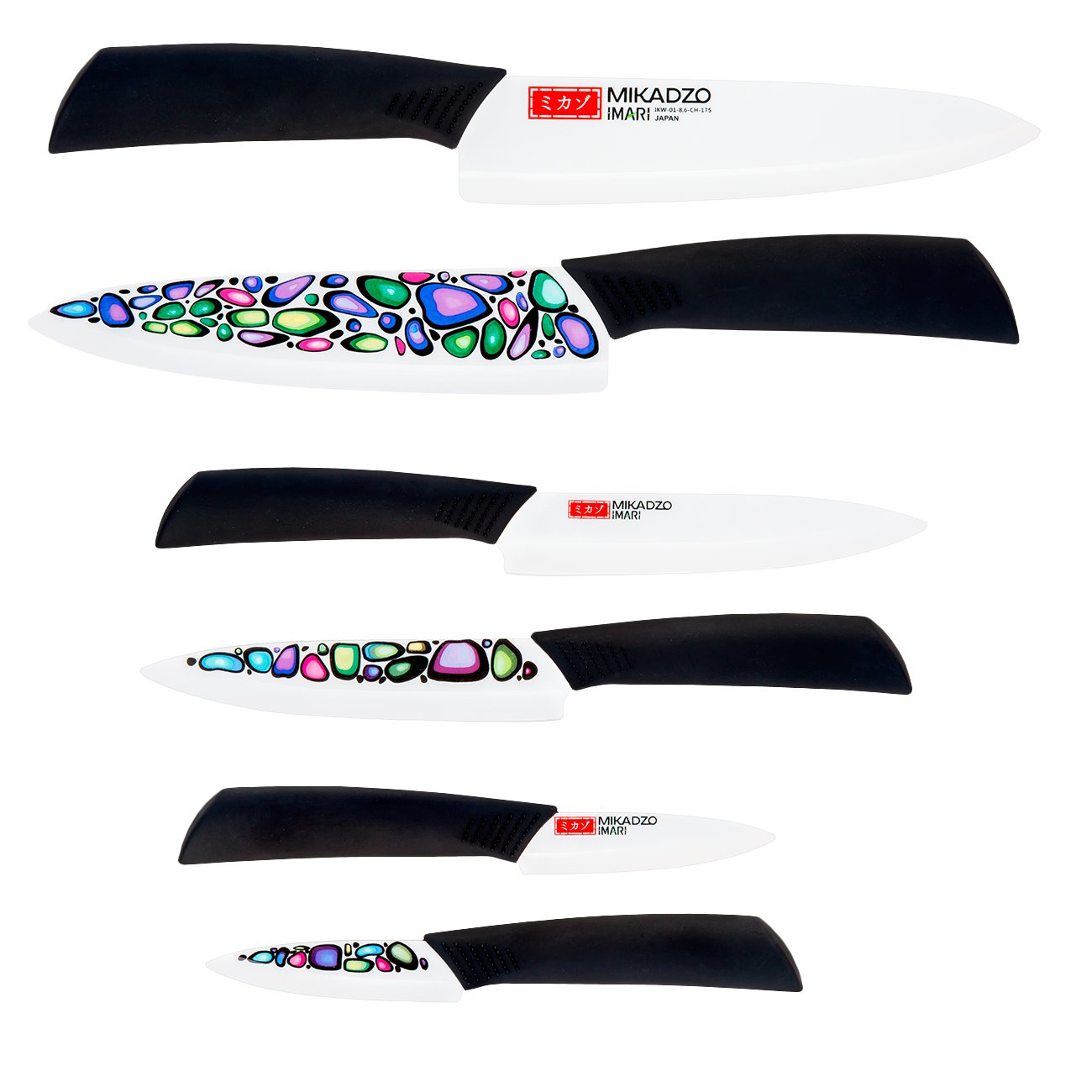 Кухонные керамические ножи Mikadzo IMARI